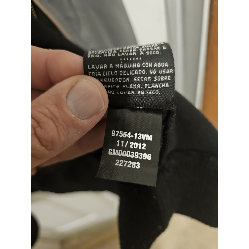 Harley Davidson Jacket Mens Black Gray Spell Out Soft Shell Embroidered L - Picture 9 of 16